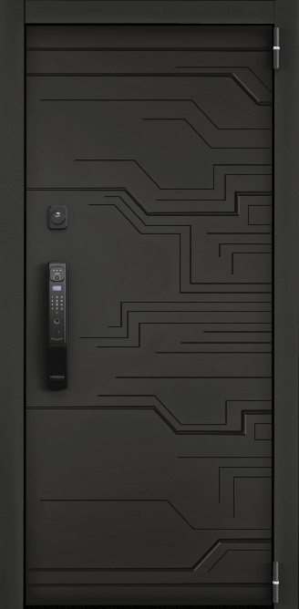 CYBER PRO PP, Панель MDF с ПВХ покрытием, CBR-25, ПВХ Черная шагрень в Костроме