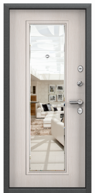 DELTA PRO MP, Панель MDF с ПВХ покрытием, СК6-СМ, Лиственница белая (арт. ПВХ Лиственница белая) в Костроме